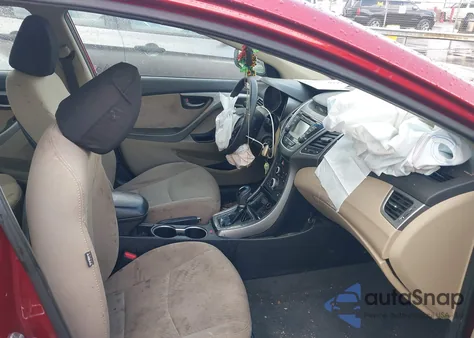 2014 Hyundai Elantra Se/Sport/Limited из США, поврежденный, VIN 5NPDH4AEXEH543250